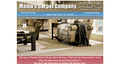 Desktop Screenshot of mamascarpet.com